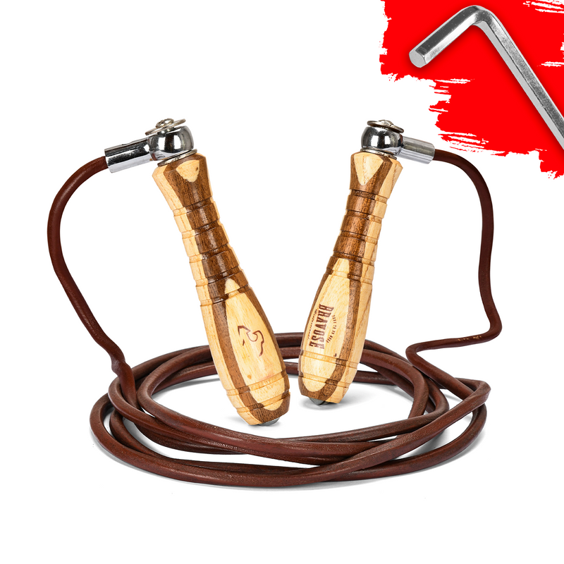 Premium Leather Skipping Rope