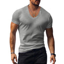 Muscle Men’s V-Neck Short Sleeve T-Shirt