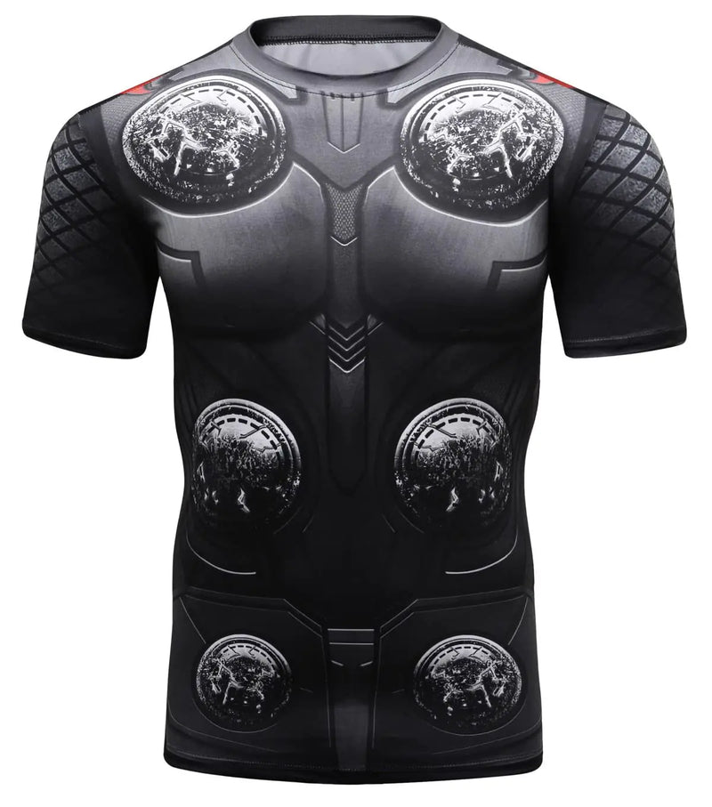 Red Plume Men’s Compression Base Layer Shirt